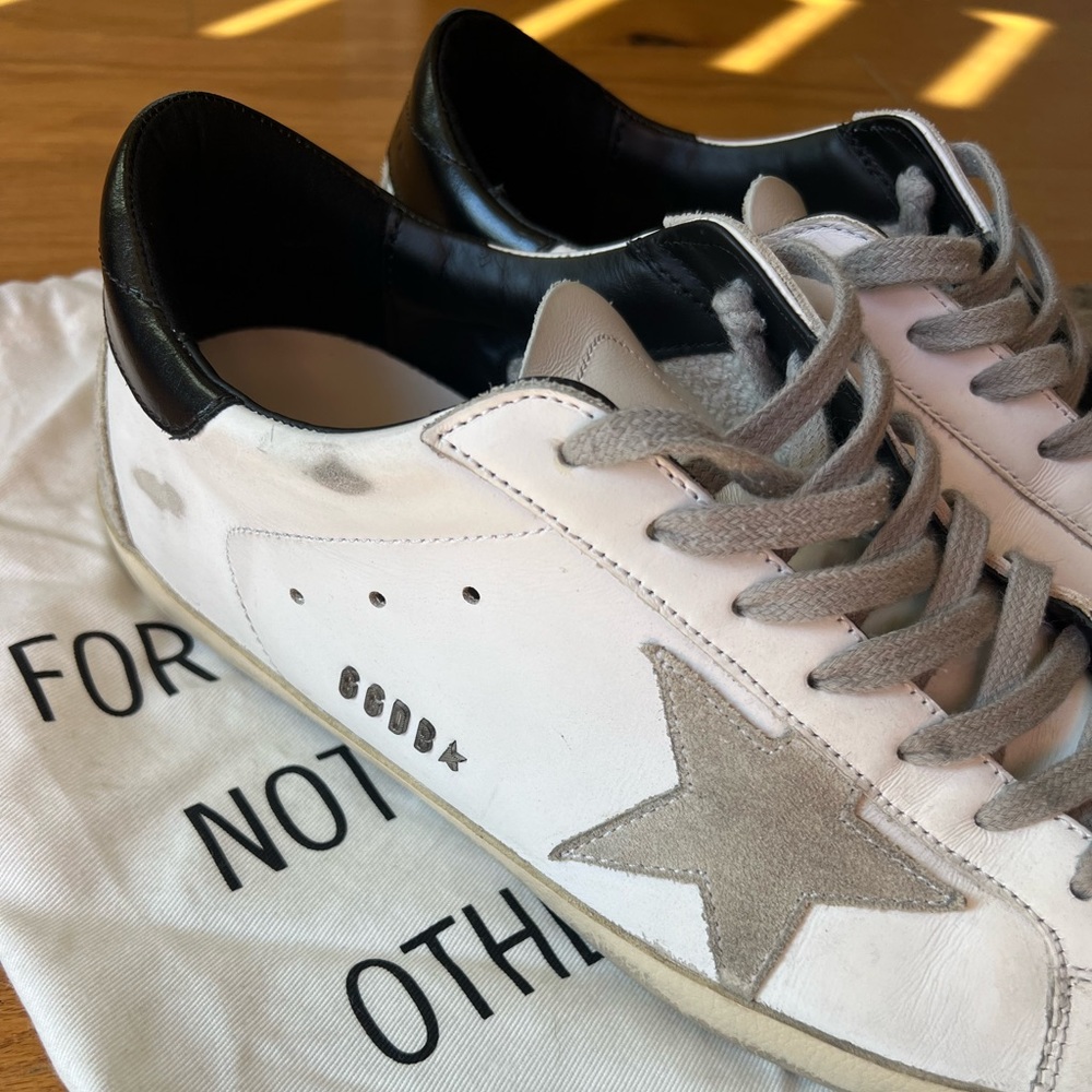 Men’s Golden Goose Super Star White size 42